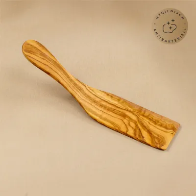 Kuchenheber aus Olivenholz – naturbelassen & handgemacht