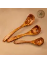 Schöpflöffel Set aus Olivenholz – 3 Größen | natürlich kochen