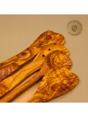 5er Set Küchenhelfer aus Olivenholz ab 25cm Länge