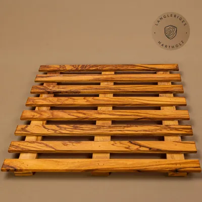 Topfuntersetzer aus Olivenholz: Nachhaltiger Genuss