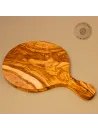 Rundes Servierbrett aus Olivenholz | Charcuterie Brett | Ø 30 cm