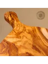 Rundes Servierbrett aus Olivenholz | Charcuterie Brett | Ø 30 cm