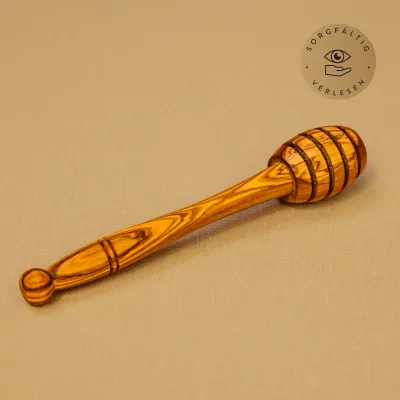 Honiglöffel aus Olivenholz – naturbelassen & handgemacht