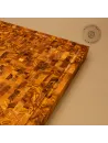 Premium Schneidebrett aus Olivenholz | Stirnholz Mosaik | Handarbeit