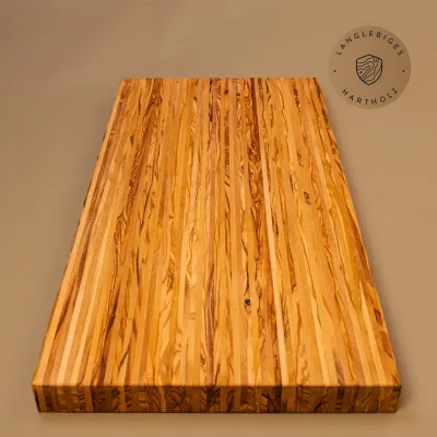 Massives Schneidebrett aus Olivenholz | Qualität aus Handarbeit