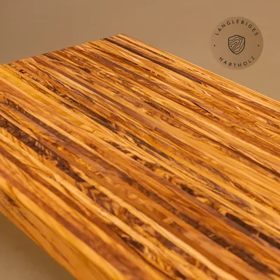 Massives Schneidebrett aus Olivenholz | Qualität aus Handarbeit