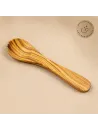 Zuckerlöffel aus Olivenholz – 12 cm | naturbelassen & handgefertigt