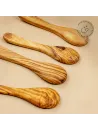 Zuckerlöffel aus Olivenholz – 12 cm | naturbelassen & handgefertigt