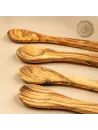 Zuckerlöffel aus Olivenholz – 12 cm | naturbelassen & handgefertigt