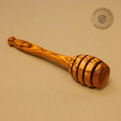 Honiglöffel aus Olivenholz – naturbelassen & handgemacht