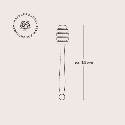 Honiglöffel aus Olivenholz – naturbelassen & handgemacht