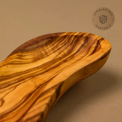 Olivenholz Snackschale in Achterform | Qualität aus Handarbeit