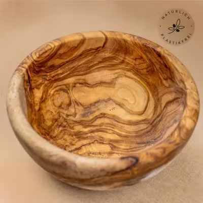 Müslischale aus Olivenholz | naturbelassen | in vielen Größen