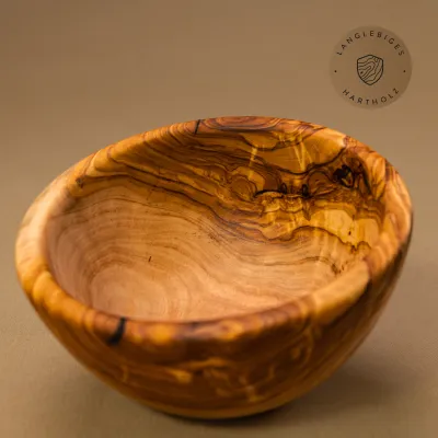 Müslischale aus Olivenholz | naturbelassen | in vielen Größen