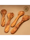 Klassisches Salatbesteck aus Olivenholz – stilvoll & zeitlos
