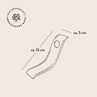 Flaschenhalter aus Olivenholz: Nachhaltiger Genuss