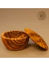 Dose mit Deckel aus Olivenholz | Handgefertigt & zeitlos schön