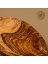 Olivenholz Schälchen oval mit glattem Rand | zeitlos & handgemacht