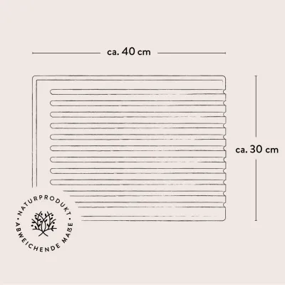 Brotschneidebrett mit Rillen aus Olivenholz | massiv & handgefertigt