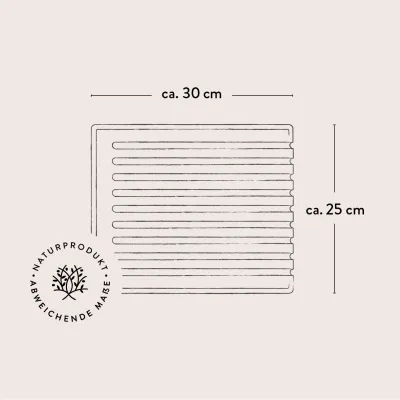 Brotschneidebrett mit Rillen aus Olivenholz | massiv & handgefertigt