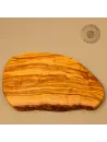 4er Set Brotzeitbrett aus Olivenholz | Naturschnitt | in 10 Größen erhältlich