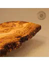4er Set Brotzeitbrett aus Olivenholz | Naturschnitt | in 10 Größen erhältlich
