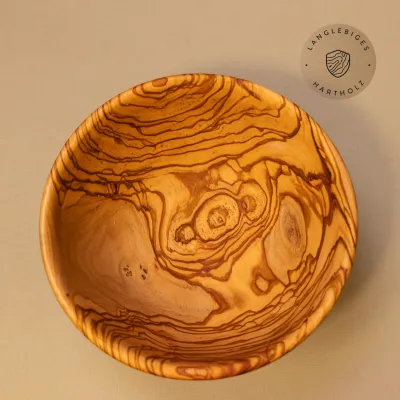 Salatschale aus Olivenholz | handgefertigt & einzigartig