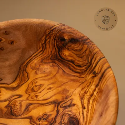 Salatschale aus Olivenholz | handgefertigt & einzigartig