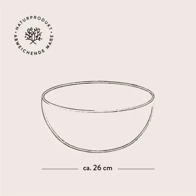 Salatschale aus Olivenholz | handgefertigt & einzigartig