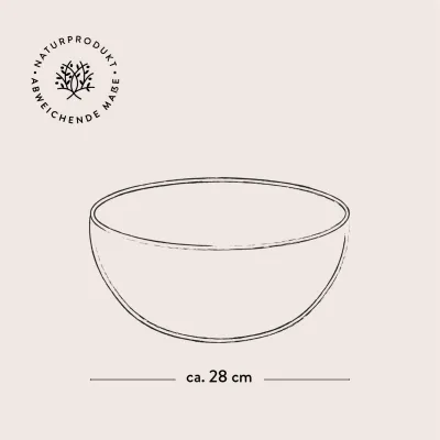 Salatschale aus Olivenholz | handgefertigt & einzigartig