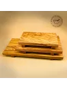 3er-Set Sushi Bretter Olivenholz | fernöstlicher Genuss | aus Handarbeit