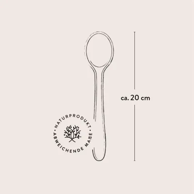 4er-Set Löffel aus Olivenholz | 20 - 35 cm | vielseitig für Tisch & Küche