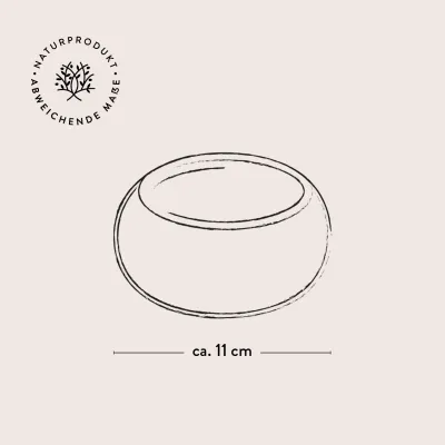 Büroklammerhalter mit Magnet aus Olivenholz