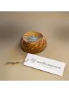 Büroklammerhalter mit Magnet aus Olivenholz