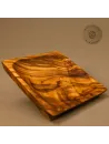 Schälchen aus Olivenholz 13 cm | quadratisch | Snackschale