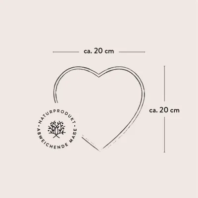 2er-Set Herzbrett Olivenholz | Zweisamkeit genießen | aus Handarbeit