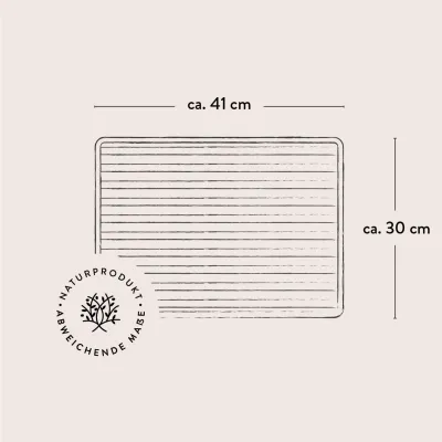 2er Set Brotschneidebrett mit Krümelrost aus Olivenholz | Handgemacht