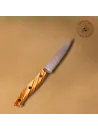 Messer mit Olivenholzgriff | Scharfe Klinge | Handgefertigt & naturbelassen