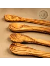 Zuckerlöffel aus Olivenholz – 12 cm | naturbelassen & handgefertigt
