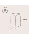 Kochlöffelhalter aus Olivenholz | Eckige Form | Handgefertigt & langlebig
