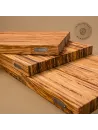 Massives Schneidebrett aus Olivenholz | Qualität aus Handarbeit
