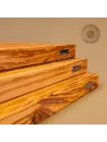 Massives Schneidebrett aus Olivenholz | Qualität aus Handarbeit