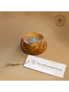Büroklammerhalter mit Magnet aus Olivenholz