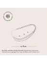 Seifenschälchen aus Olivenholz mit Löchern | oval | naturbelassener Rand