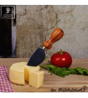 Olive wood cheese knife
